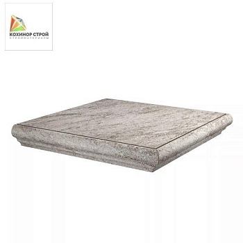 SG158500N\GR\ANS Ступень угловая Терраса коричневый левая 30x30x0,8