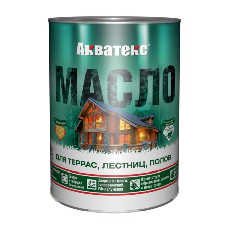 Масло для лестниц и террас Акватекс Масло (2,5 л)