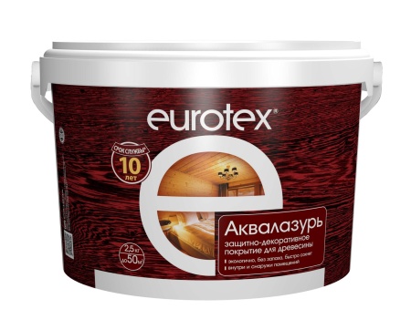 Аквалазурь EUROTEX (2,5 кг)