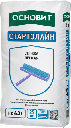 Стяжка пола Иннолайн Т-43  легкая  СТАРТОЛАЙН FC43 L