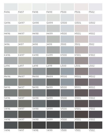 Каталог Тиккурила Симфония 496-502