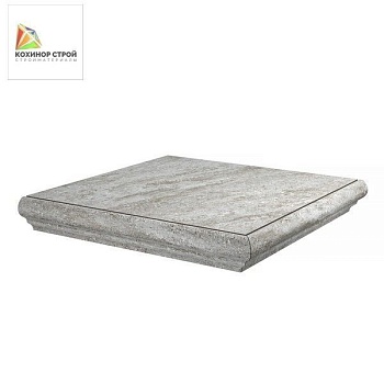 SG158700N\GR\AND Ступень угловая Терраса серый правая 30x30x0,8