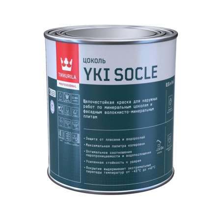 Краска Tikkurila Yki База С (2,7 л) для цоколя